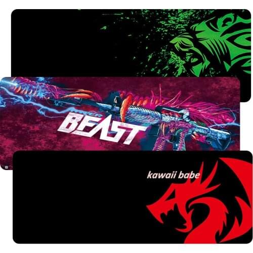 Large Game Mouse Pad Mat Laptop Gaming Mousepad XL Anti-slip Rubber Grande Gamer Mouse Pad Fashion Office Desk Computer Mice Pad