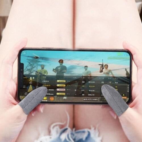 Sweatproof Breathable Touch Screen Finger Sleeve Controller for Phone Games