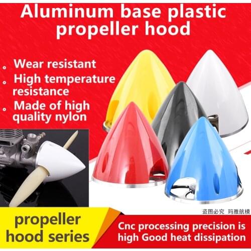 GEMFAN Aluminum base plastic propeller hood 38 45 51 57 63 70 75mm For Fixed wing Electric/oil-driven plane Fairing