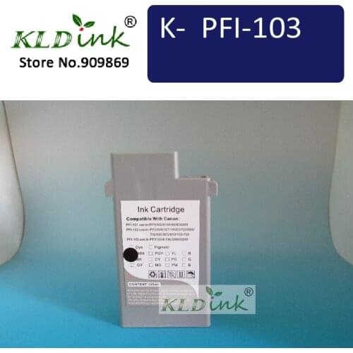 KLDINK - PFI-103MBK Matte Black Compatible Ink Cartridge ( 2211B001 Ink)