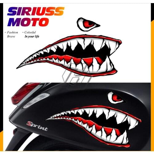 Motorcycle Decals Case for Vespa GTV GTS LX Sprint 50 125 200 250 300 300ie Sport