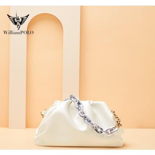 WILLIAMPOLOs New bag, womens bag, minimalist fashion, cloud bag, trend charm, shoulder messenger bag, ladies dumpling bag