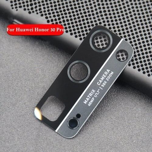 2pcs Original Rear Back Camera Glass Lens Cover For Huawei Honor 30 pro EBG-AN00 Camera Lens Replacement Parts With Stickers