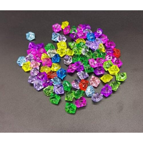 Plastic Crystal AcrylicCrystal Diamond Pawn Irregular Stone 11*14mm Party & Holiday DIY Decorations Wedding Decor Access