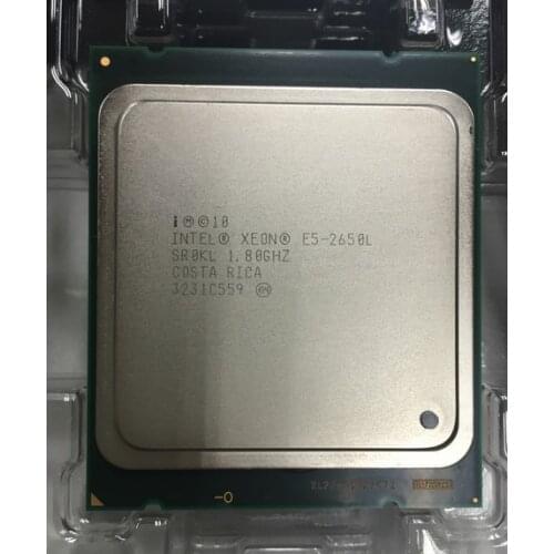 Intel Xeon E5-2650L E5 2650L 1.8G/20M/8G/s SR0KL 70W LGA 2011 CPU Processor 8-Core (working 100% Free Shipping)