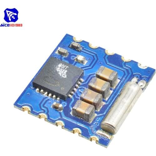 Diymore QN8006 FM Programmable Low Power Stereo Radio Module RF Input Amplifier Clock Crystal Board 76Mhz 108Mhz Replace TEA5767