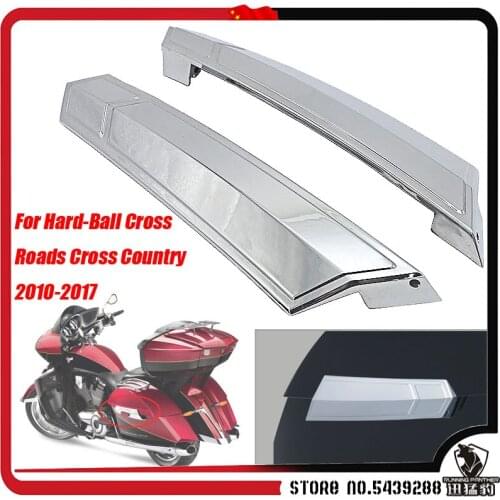Motorcycle Saddlebag Hinge Covers For Victory Cross Country Tour 2010-2017 & Hard-Ball 2012-2013 / Cross Roads 2010-2014