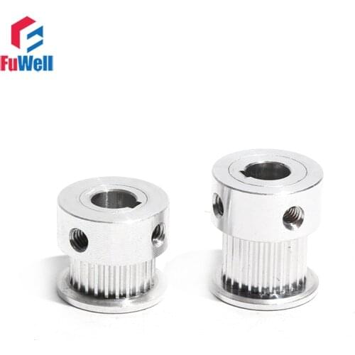 Timing Belt Pulley with Keyway S2M-26T Toothed Gear Pulley 7mm/11mm Belt Width 8/10mm Bore S2M 26Teeth Transmission Pulley