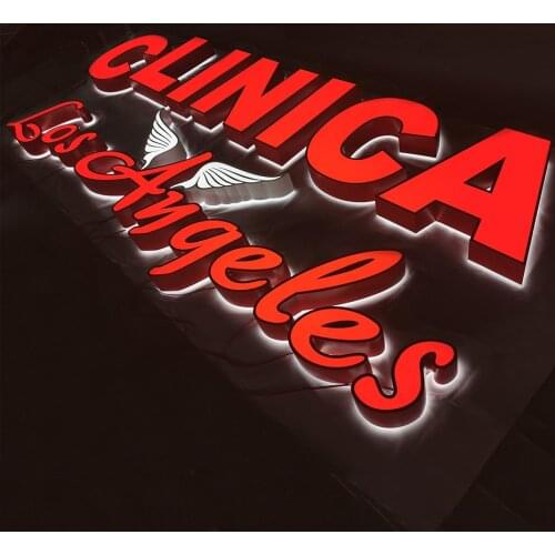 Led Lit Channel Letter Shop Sign Board For Wall Outdoor Decor 3D Led Sign Letters