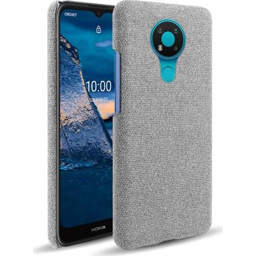 Cloth Cases For Nokia 3.4 Case 6.39'' Slim Retro Cloth Hard Cover For Nokia 3.4 TA-1288, TA-1285, TA-1283 Coque Funda Capa