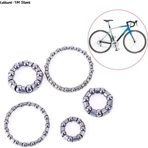 Bicycle Headset Steel Balls Bowl Group Set Frame Front Fork Rear Pearl Retainers Cycling Headset Bearing Bicicleta Parts Tools