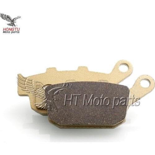 Rear Brake Pads For Honda CB250 Hornet CBR250 NSR250 VT VTR 250 NT400 CB400 CBR400 CBR500 XL600 CTX700 NC700 S/X XL700 Z800 Z900
