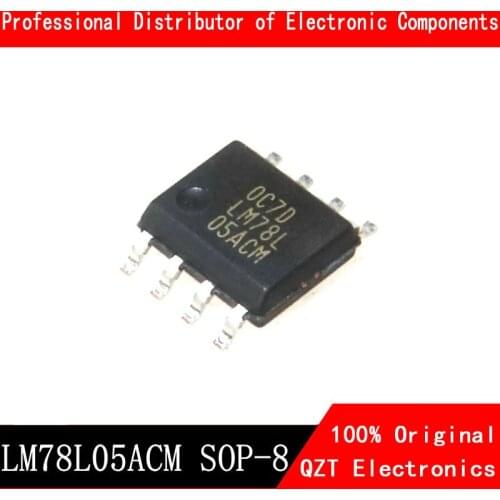 10pcs LM78L05ACM SOP8 78L05 SOP-8 UA78L05ACDR SOP L78L05ACD13TR LM78L05A