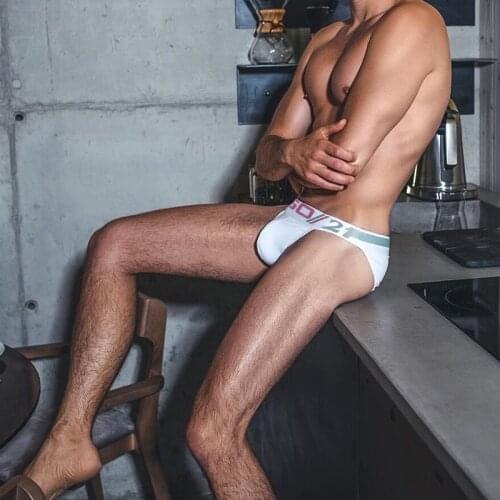 2021 New 0850 Collection Sexy Underwear Mens Briefs Cotton High Fork Calzoncillos Hombre U Convex Panties Cuecas Gay Man Slip