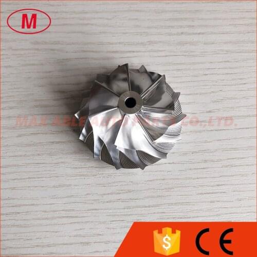 GT15-25 41.58/56.03mm 7+7 blades high performance Turbo aluminum 2618/billet compressor wheel