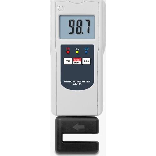 AT-173 Window Tint Meter the Transmittance of Ultraviolet Light, Visible Light, and Infrared Light and Infrared Light rotatable