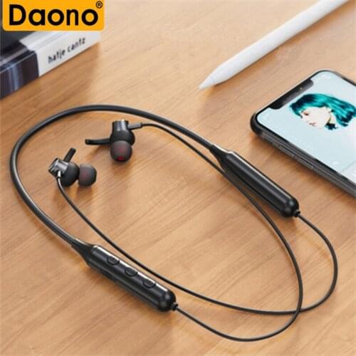 DAONO DD9 Magnetic Wireless Bluetooth Earphones Earbuds Sports With Mic Sport earbuds Noise reduction Earphones PK V9 S580 i12