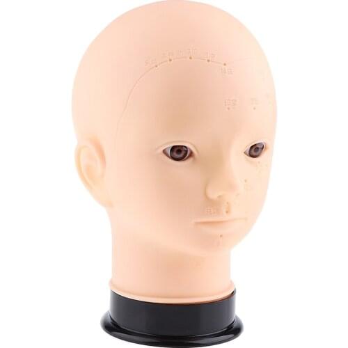 Cosmetology Mannequin Training Head Makeup Massage Practice Head Wig Making