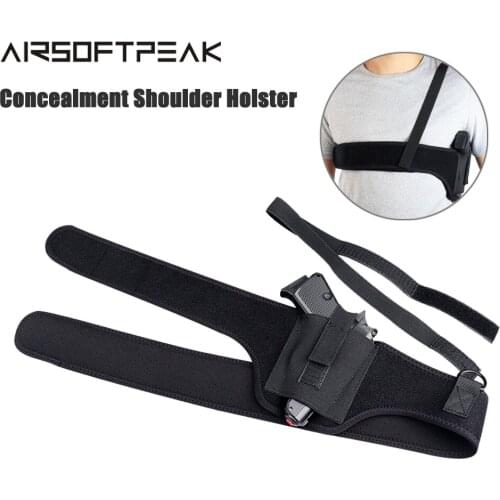 Concealment Shoulder Holster Universal Underarm Gun Holster for Men and Women Fits Subcompact and Compact Pistols