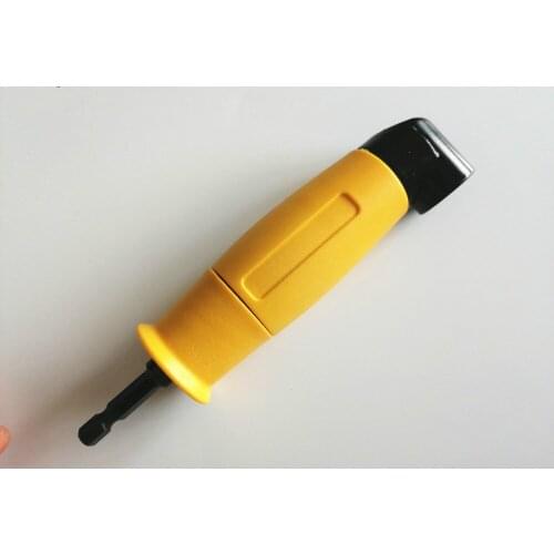 New Adjustable 90 Degree Right Angle Driver Screwdriver Hand Tools Set 1/4 Hex Shank For Power Drill Screwdriver Bits Tools