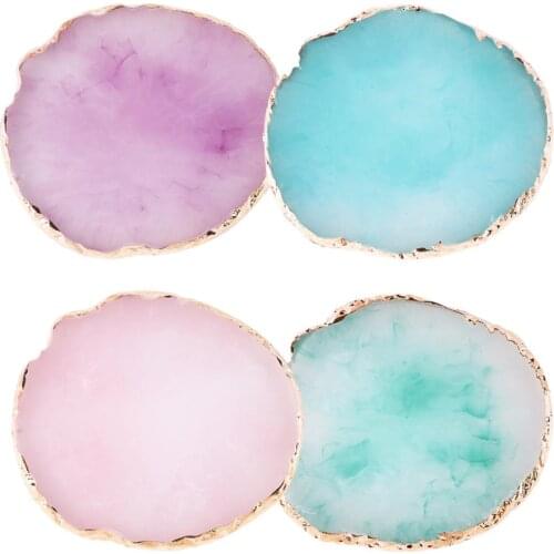 Resin Makeup Mixer Nail Art Polish Mixing Plate Foundation Coloring Palette Smooth and professional, easy to clean and wipe off