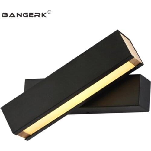 Loft Simple Design LED Wall Lamp Modern Rotation Iron Sconce Wall Lights Bathroom Mirror Lamps Home Decor Lighting Fixtures
