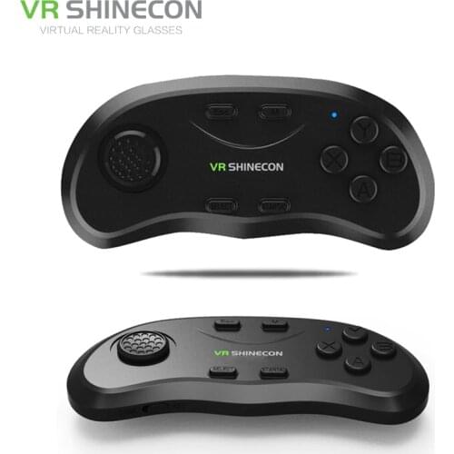 Shinecon Universal VR Controller Wireless Bluetooth Remote Joystick Gamepad Music Selfie 3D Games for iPhone Android PC