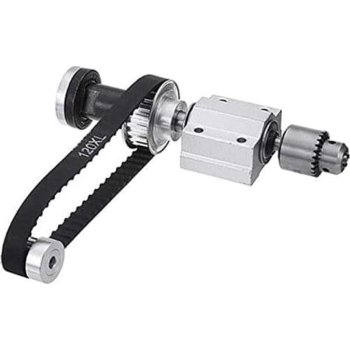 Electric Drill Accessories Unpowered Spindle Assembly DIY Woodworking Cutting and Grinding Spindle Small Lathe Accessories