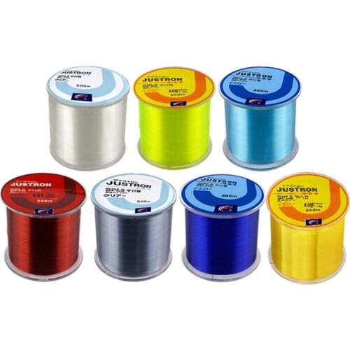 Daiwa Nylon Floating Line Imported Original Silk Lure long-distance Fishing Line 500M Monofilament Line 11 colors