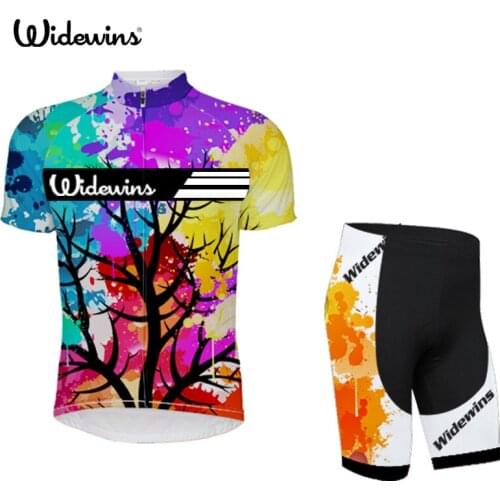 NEW Art Team Cycling Jersey Sets MTB Bike Bicycle Breathable shorts Clothing Ropa Ciclismo Bicicleta Maillot Suit 5487