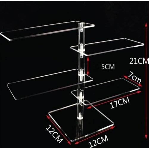 Sunglasses Glasses Show Rack Counter Display Stand Holder clear acrylic Jewelry packaging night vision watch shelf free shipping