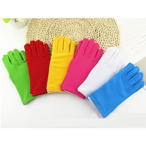 Girls Princess Gloves Party Children Birthday Ceremony Celebration Accessories Girl Performance Glove