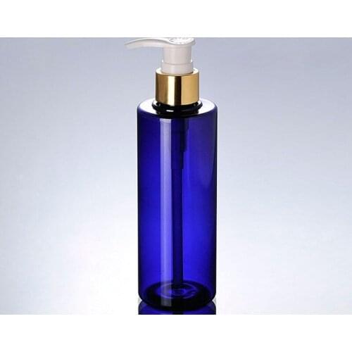 1000pcs Plastic Liquid Oil Refillable Bottles Soap Dispenser Shampoo Lotion Pump Bottling Containers 250ml