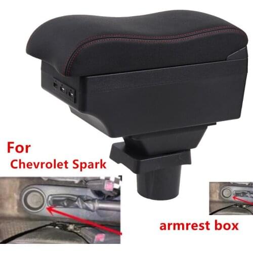 For Chevrolet Spark III armrest box central Store content Aveo T200 armrest box