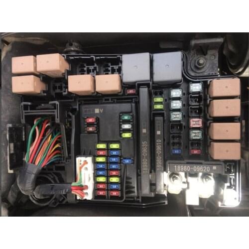 For Elantra Hyundai diesel full fuse cover Aircraft cabin electrical box assembly fuse box silk box assembly