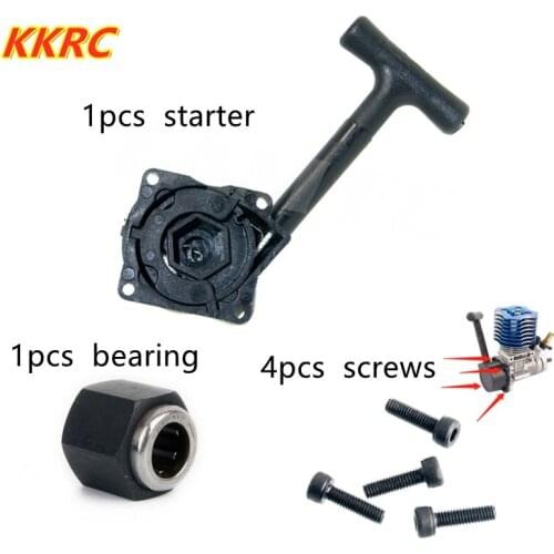 R025 Hex Nut One Way Bearing & R025 Pull Starter Vertex 16 18 21 SH 21 Nitro Engine RC HSP 1/10 Car Buggy Truck