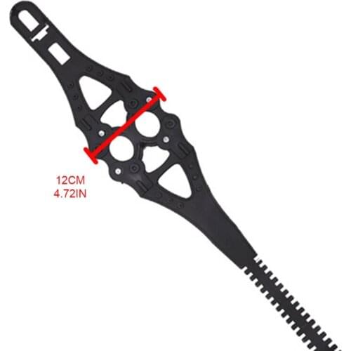 Adjustable Emergency Anti-Skid Snow Chain Belt Winter Roadway Anti-skid Chains Tyre Belt Clip-on Chain