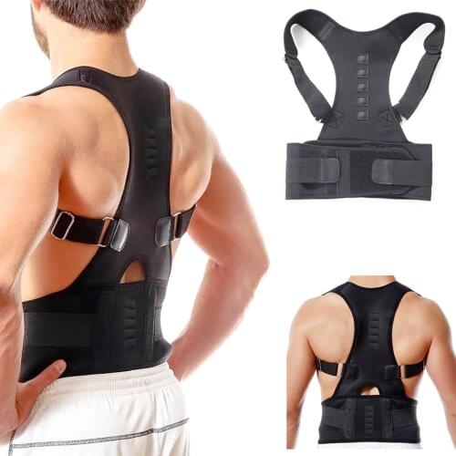 Posture Correction Back Adjustable Therapy Posture Corrector Shoulder Support Back Brace Support Shoulder Belt Massager Tools