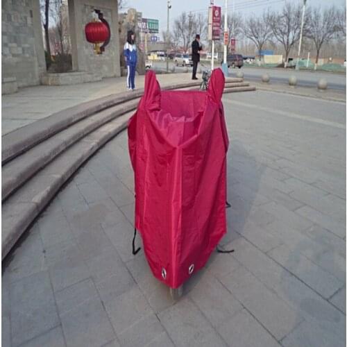 Increase the thickness of electric tricycle old scooter, battery car, car cover, poncho, sunshade and rain cover