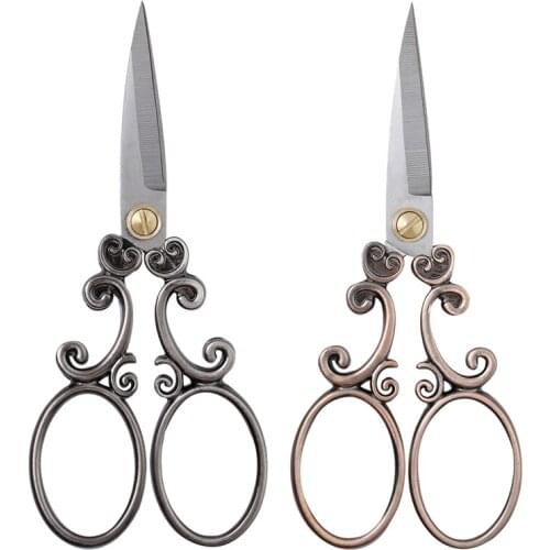 SHWAKK Durable Stainless Steel Vintage Classic Cutter Cutter Needlework Cross Stitch For Tailor Sewing and Quilting