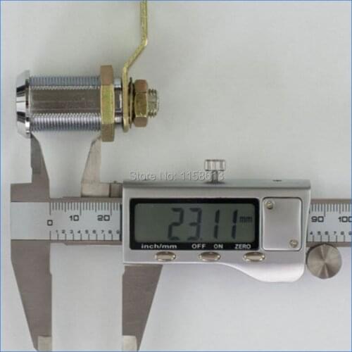 10 pieces 30mm waterproof dustproof keyed differently double bitted key cabinet cam lock