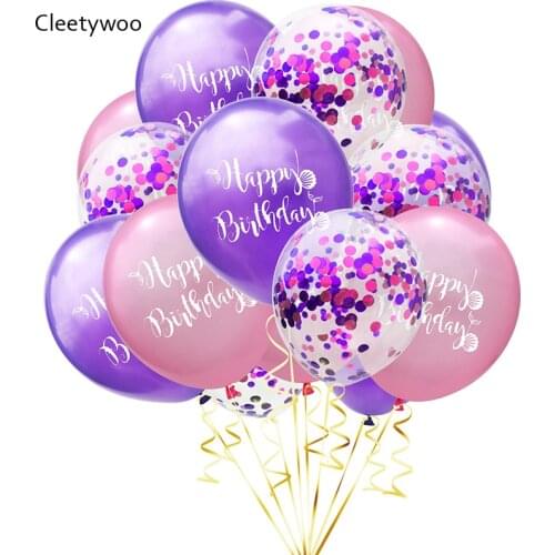 15pcs Mermaid Balloon Set Mermaid Shell Balloons Little Mermaid Party Decorations Supplies Wedding Girl Birthday Party Decor