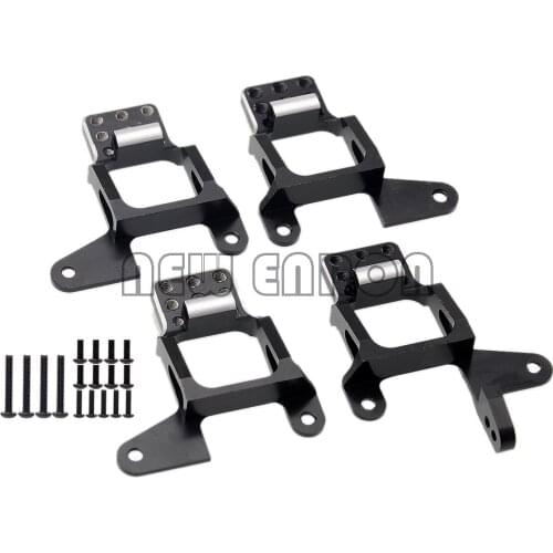 #8216 4Pcs Aluminum Front & Rear Shock Towers Mount For 1/10 RC Crawler Car Traxxas Bronco k5 g500 Defender TRX4 Upgrade Parts
