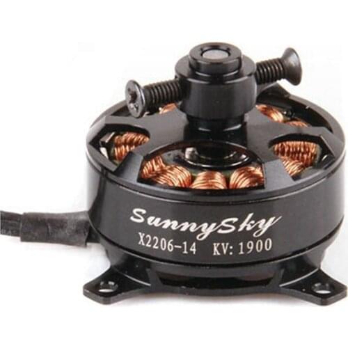 1pc Sunnysky X2206 1500KV 1900KV Outrunner Brushless Motor 2206 for RC Quadcopter Multicopter