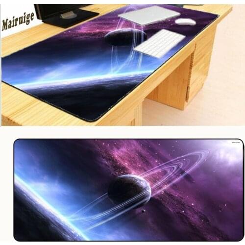 Mairuige Beautiful Space Locking Large Game Mouse Pad 30x60cm High Quality DIY Pictures Super Big Size Computer Tablet Mats