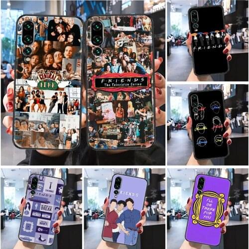 Friends TV Phone case For Huawei Honor 6 7 8 9 10 10i 20 A C X Lite Pro Play Frosted black trend shell fashion cell cover art