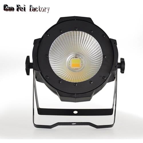 Led A Par Can 100W COB Wash White And Warm White 2In1 Dmx Stage Light Voice Strobe Dj Disco Lighting