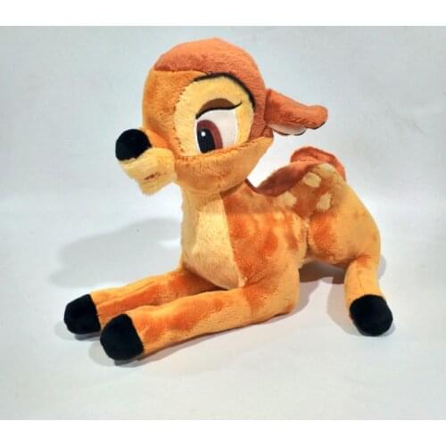 35cm Bambi Stuffed Toys Disney Cartoon Plush Toys Dolls Gifts for Children Stuffed Plush Toys Birthday Present Decoration
