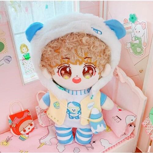 [MYKPOP]KPOP Dolls Clothes & Accessories: Clothes 5pcs Set for 20cm Dolls(without Doll) Fans Collection SC21080111