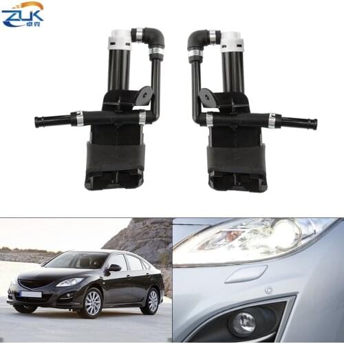 ZUK Front Bumper Headlamp Headlight Washer Nozzle Jet Actuator For Mazda 6 GH For Atenza 2007 2008 2009 2010